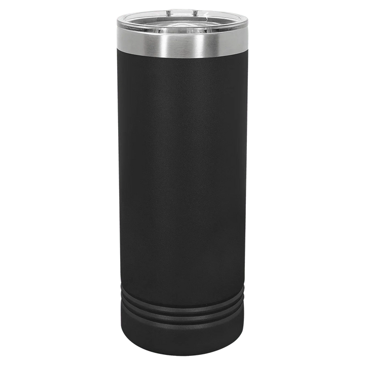 22 oz. Polar Camel Skinny Tumbler with Slider Lid – Stylish Insulated Drinkware Gift - iCustomLabel
