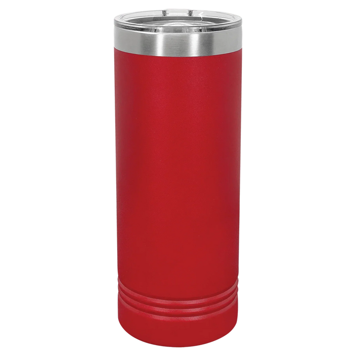 22 oz. Polar Camel Skinny Tumbler with Slider Lid – Stylish Insulated Drinkware Gift - iCustomLabel