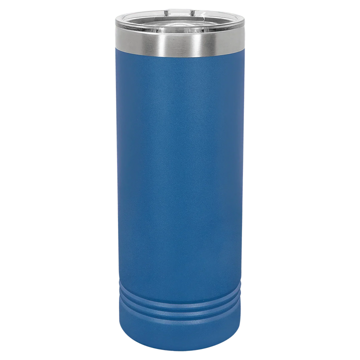 22 oz. Polar Camel Skinny Tumbler with Slider Lid – Stylish Insulated Drinkware Gift - iCustomLabel