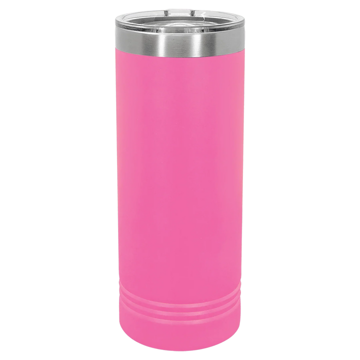 22 oz. Polar Camel Skinny Tumbler with Slider Lid – Stylish Insulated Drinkware Gift - iCustomLabel