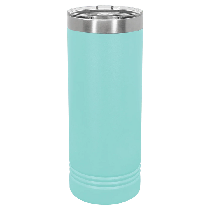 22 oz. Polar Camel Skinny Tumbler with Slider Lid – Stylish Insulated Drinkware Gift - iCustomLabel