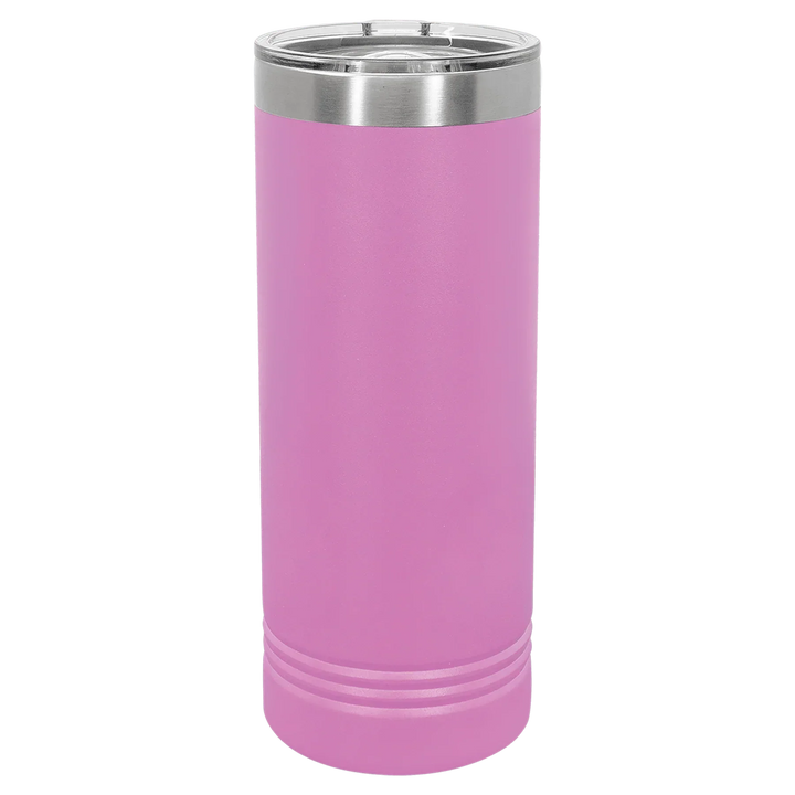 22 oz. Polar Camel Skinny Tumbler with Slider Lid – Stylish Insulated Drinkware Gift - iCustomLabel