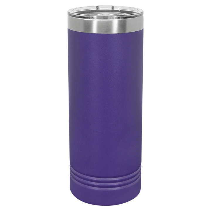 22 oz. Polar Camel Skinny Tumbler with Slider Lid – Stylish Insulated Drinkware Gift - iCustomLabel