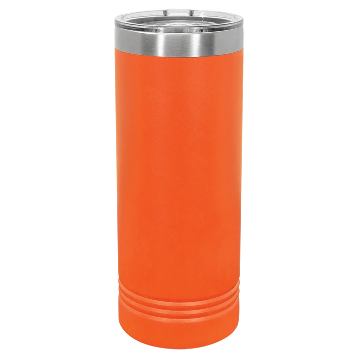 22 oz. Polar Camel Skinny Tumbler with Slider Lid – Stylish Insulated Drinkware Gift - iCustomLabel