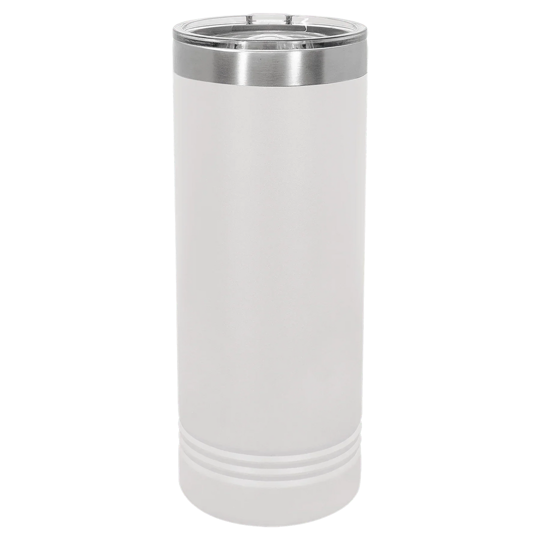 22 oz. Polar Camel Skinny Tumbler with Slider Lid – Stylish Insulated Drinkware Gift - iCustomLabel