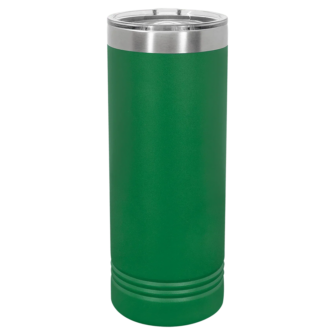 22 oz. Polar Camel Skinny Tumbler with Slider Lid – Stylish Insulated Drinkware Gift - iCustomLabel