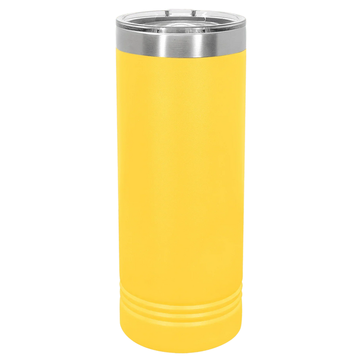 22 oz. Polar Camel Skinny Tumbler with Slider Lid – Stylish Insulated Drinkware Gift - iCustomLabel