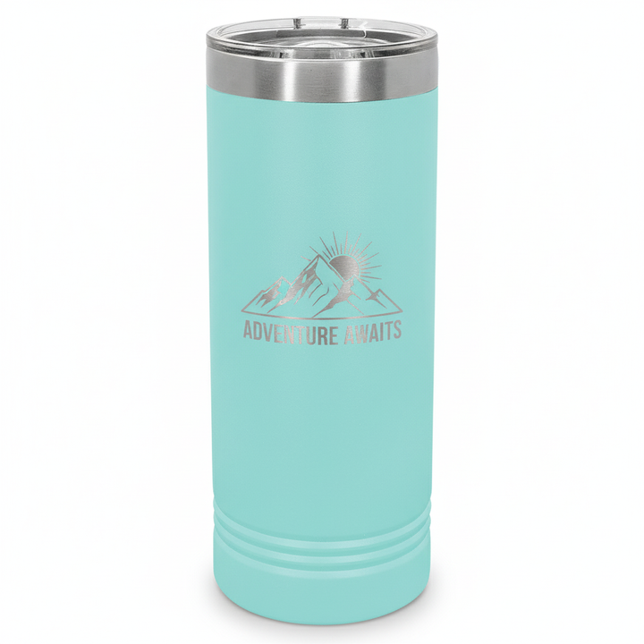 22 oz. Polar Camel Skinny Tumbler with Slider Lid – Stylish Insulated Drinkware Gift
