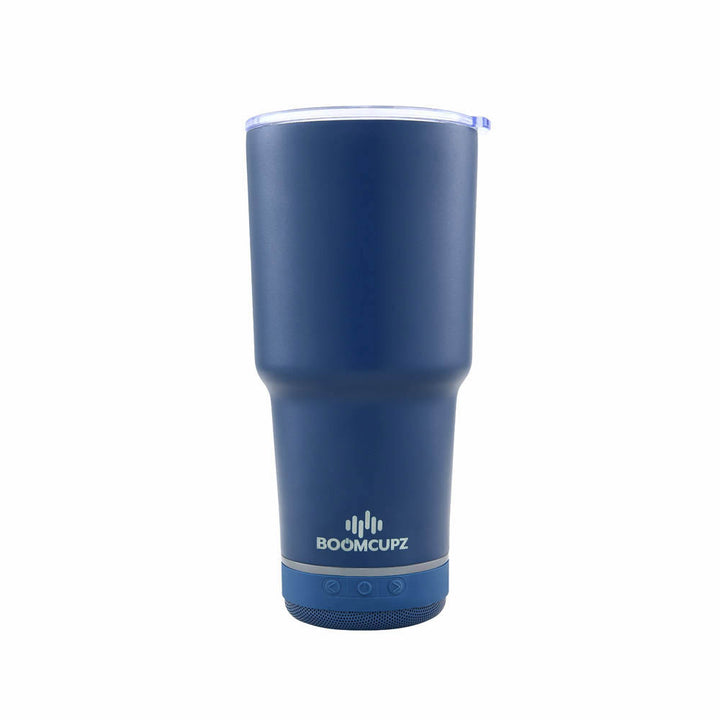 Custom Engraved Coastal Cupz Bluetooth Tumbler – 24oz Stainless Steel Insulated Speaker Cup