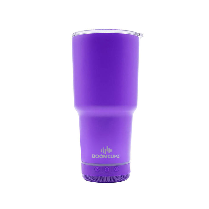 Custom Engraved Coastal Cupz Bluetooth Tumbler – 24oz Stainless Steel Insulated Speaker Cup