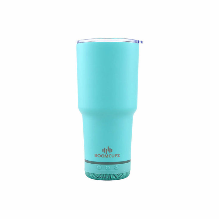 Custom Engraved Coastal Cupz Bluetooth Tumbler – 24oz Stainless Steel Insulated Speaker Cup
