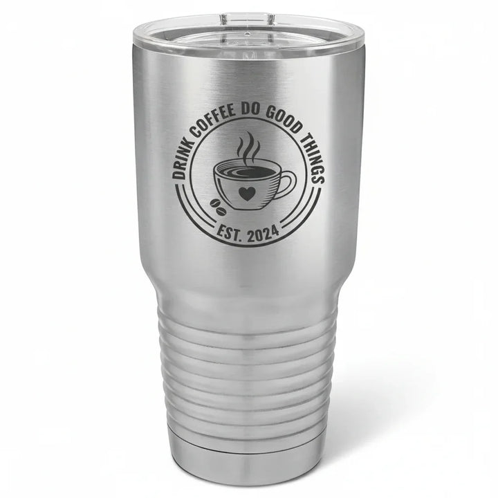 30oz Insulated Stainless Steel Tumbler | Customizable Blank Travel Mug