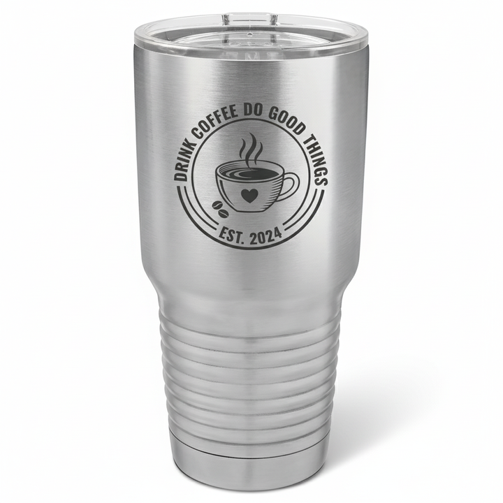 30oz Insulated Stainless Steel Tumbler | Customizable Blank Travel Mug