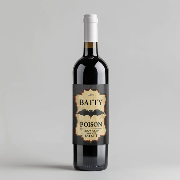 Batty Wine Label