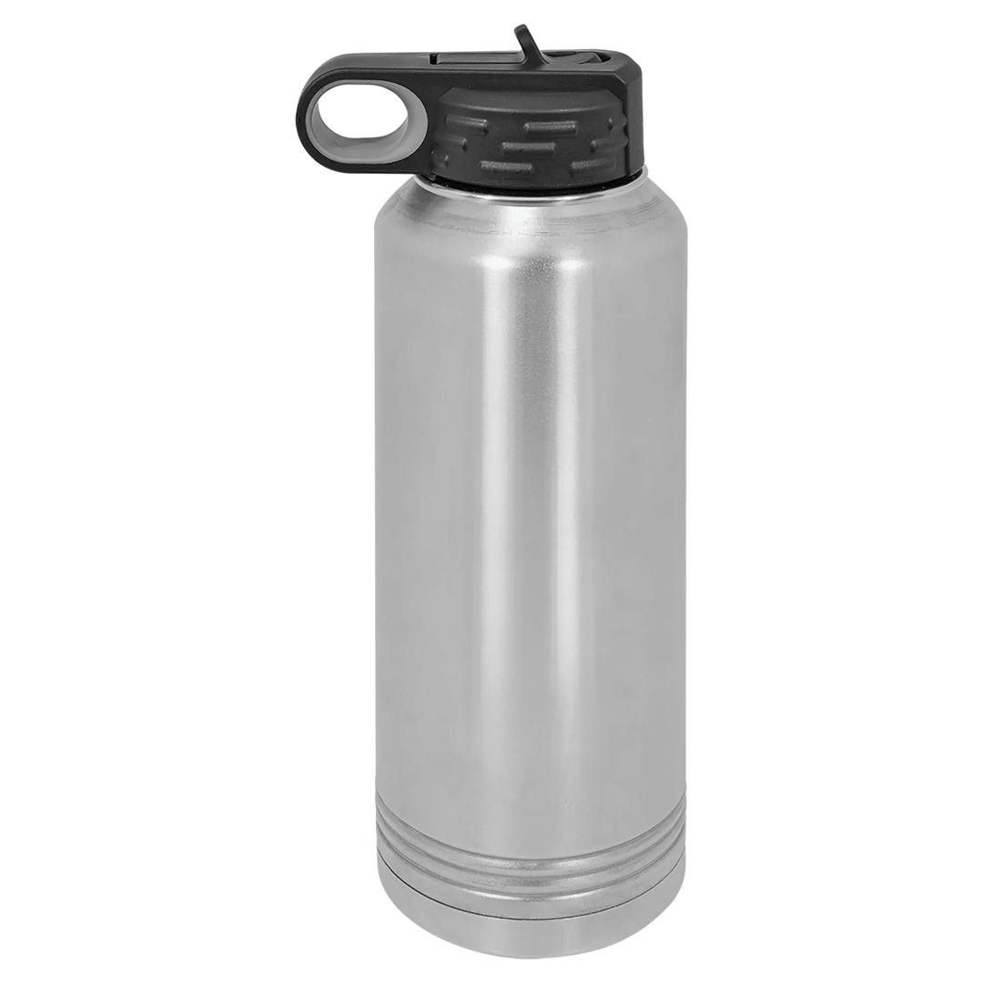 40 oz Water Bottle - Customizable Bottle with Flip Lid
