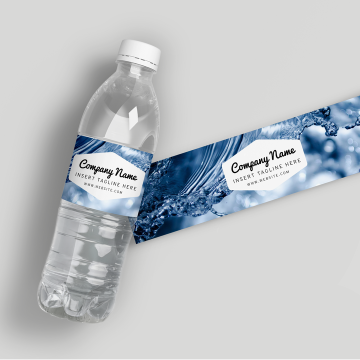 General Business Water Bottle Labels