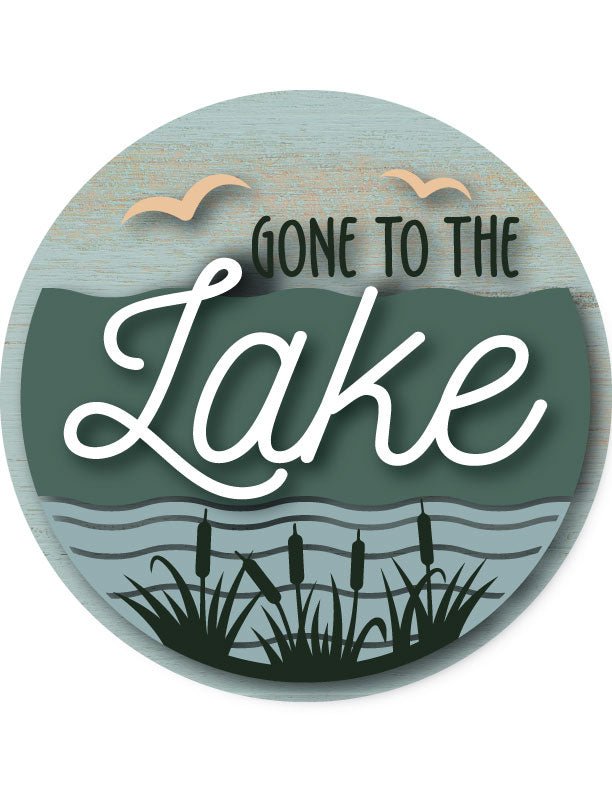 Gone To The Lake Wall Art