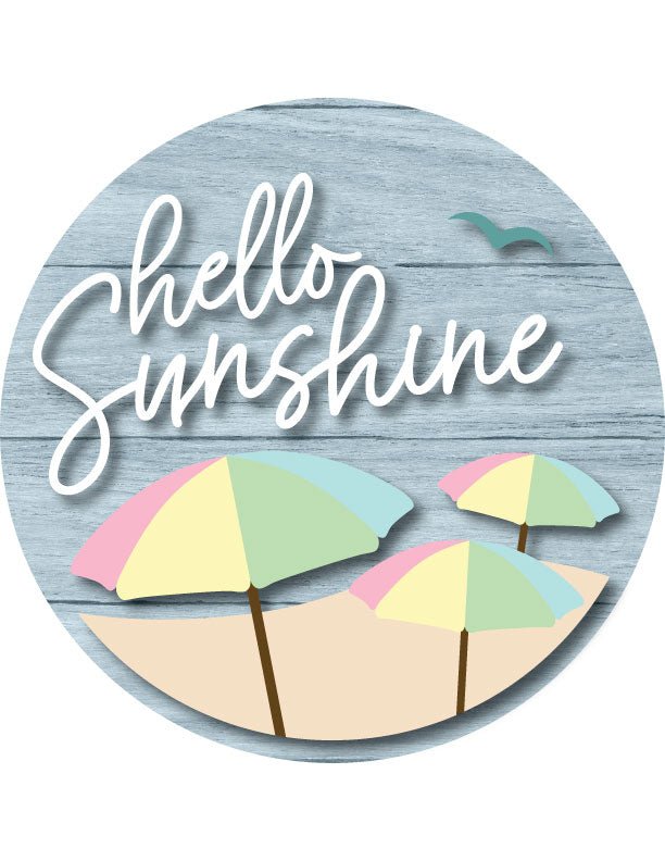 Hello Sunshine Front Door Decor