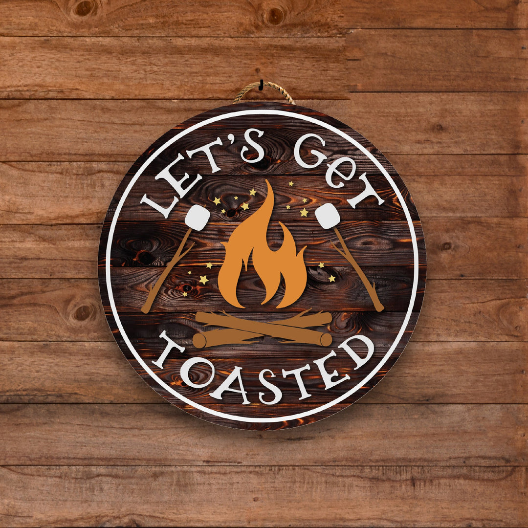 Get Toasted Camping Decor
