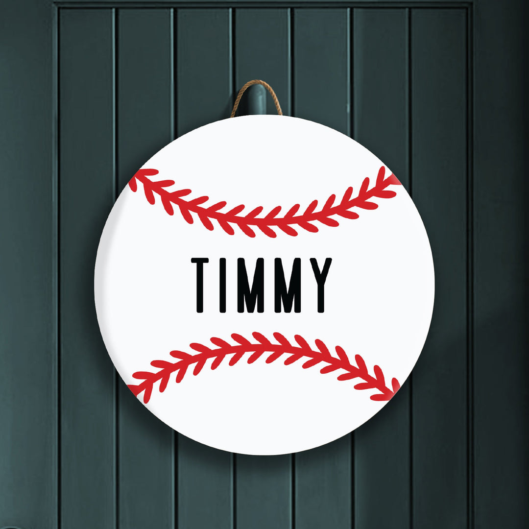 Baseball Custom Wood Sign