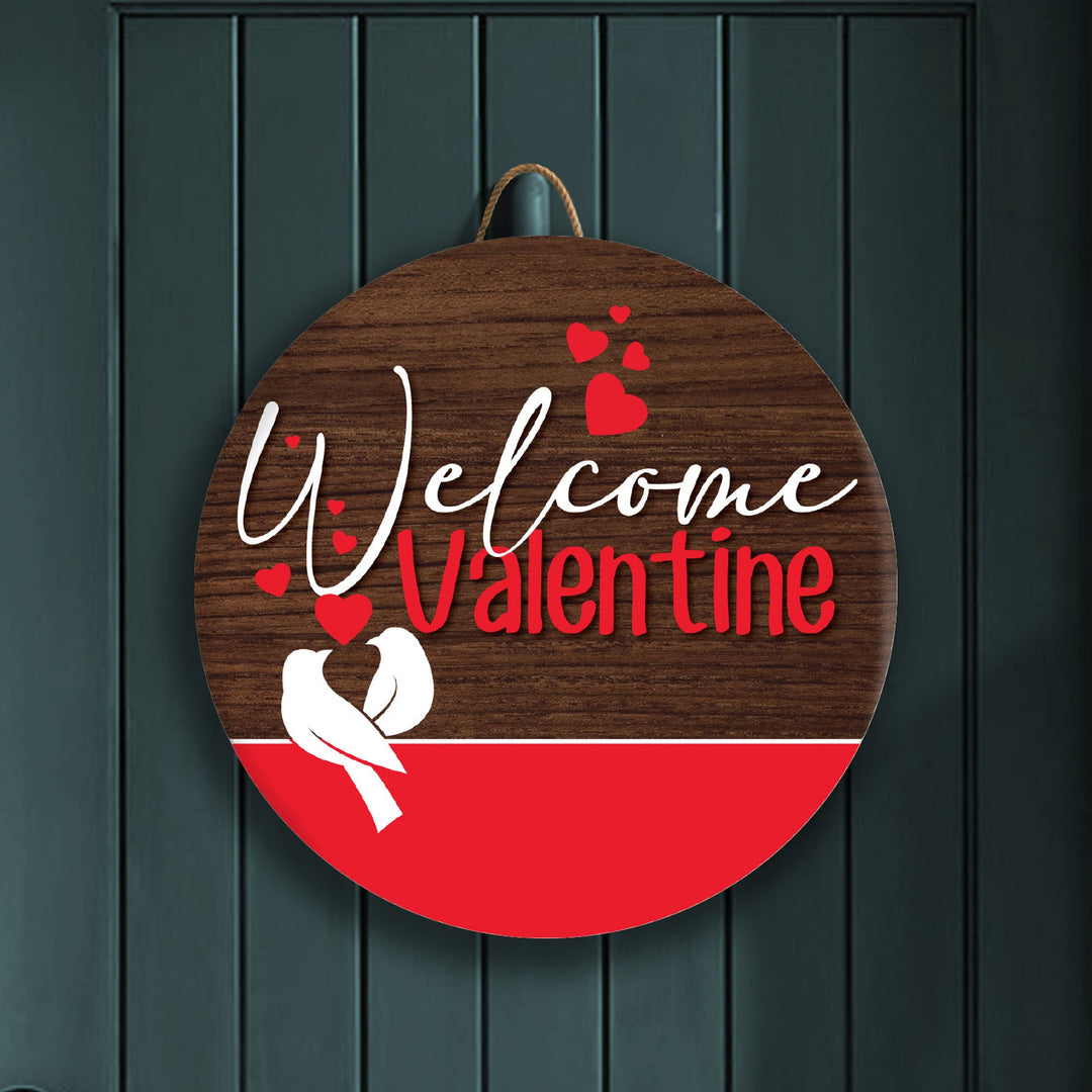 Valentine Welcome Front Door Decor