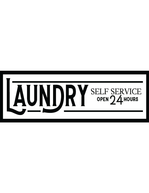 Laundry Service Wall Decor