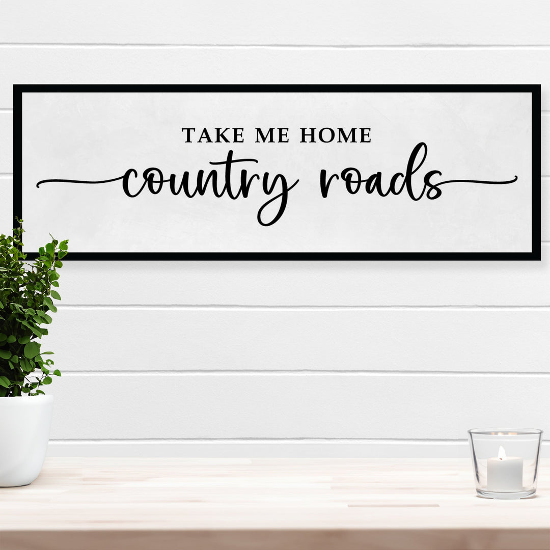 Take Me Home Wall Hanging Decor