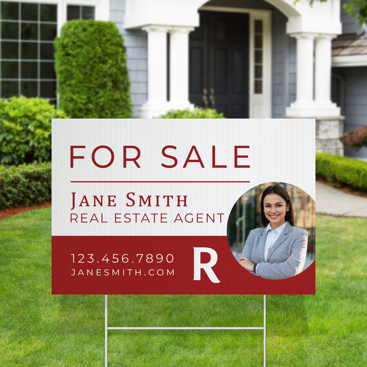 Simple Redfin Real Estate Yard Signs