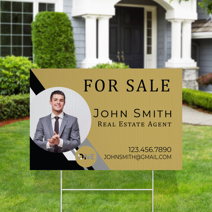Modern One Realty Real Estate Yard Signs