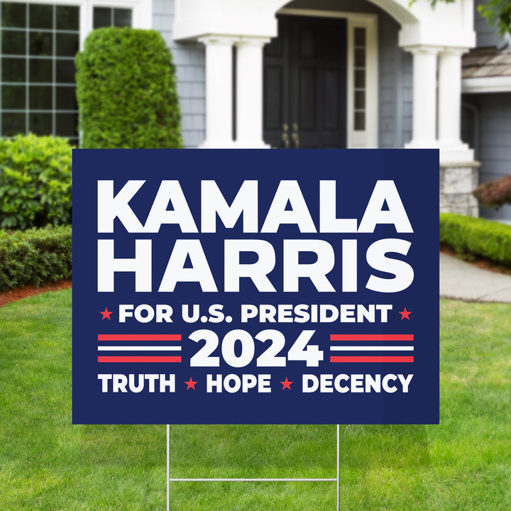 Kamala Political Yard Signs