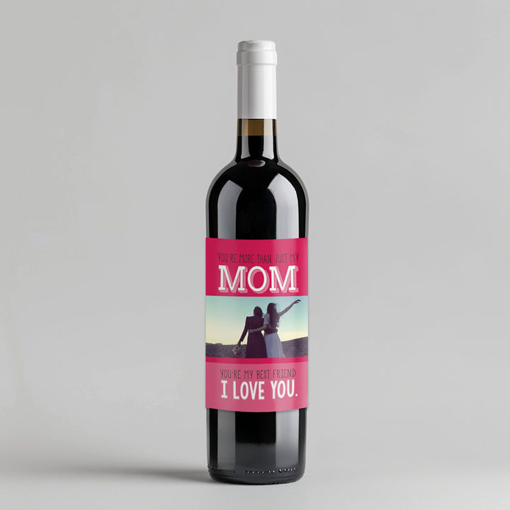 BFF Mothers Day Wine Label