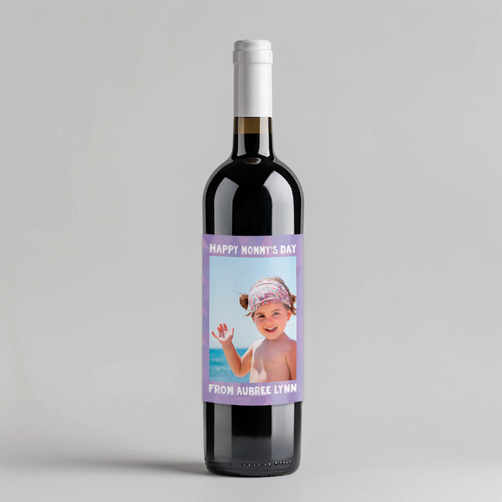 From Baby Mothers Day Wine Label