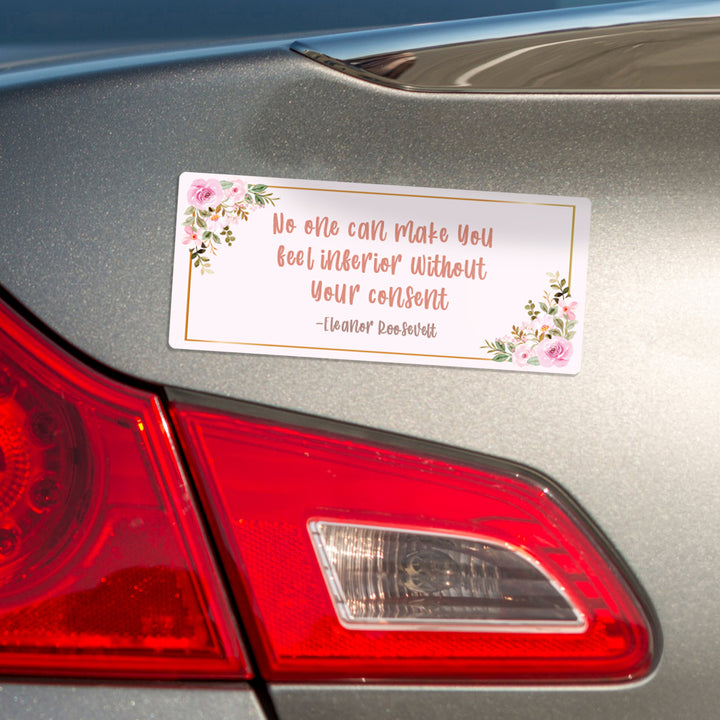 Feel Inferior Magnet Bumper Sticker