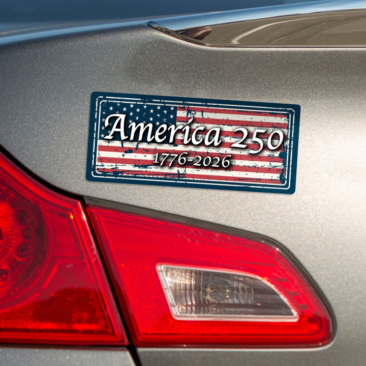 America 250 Magnet Bumper Sticker