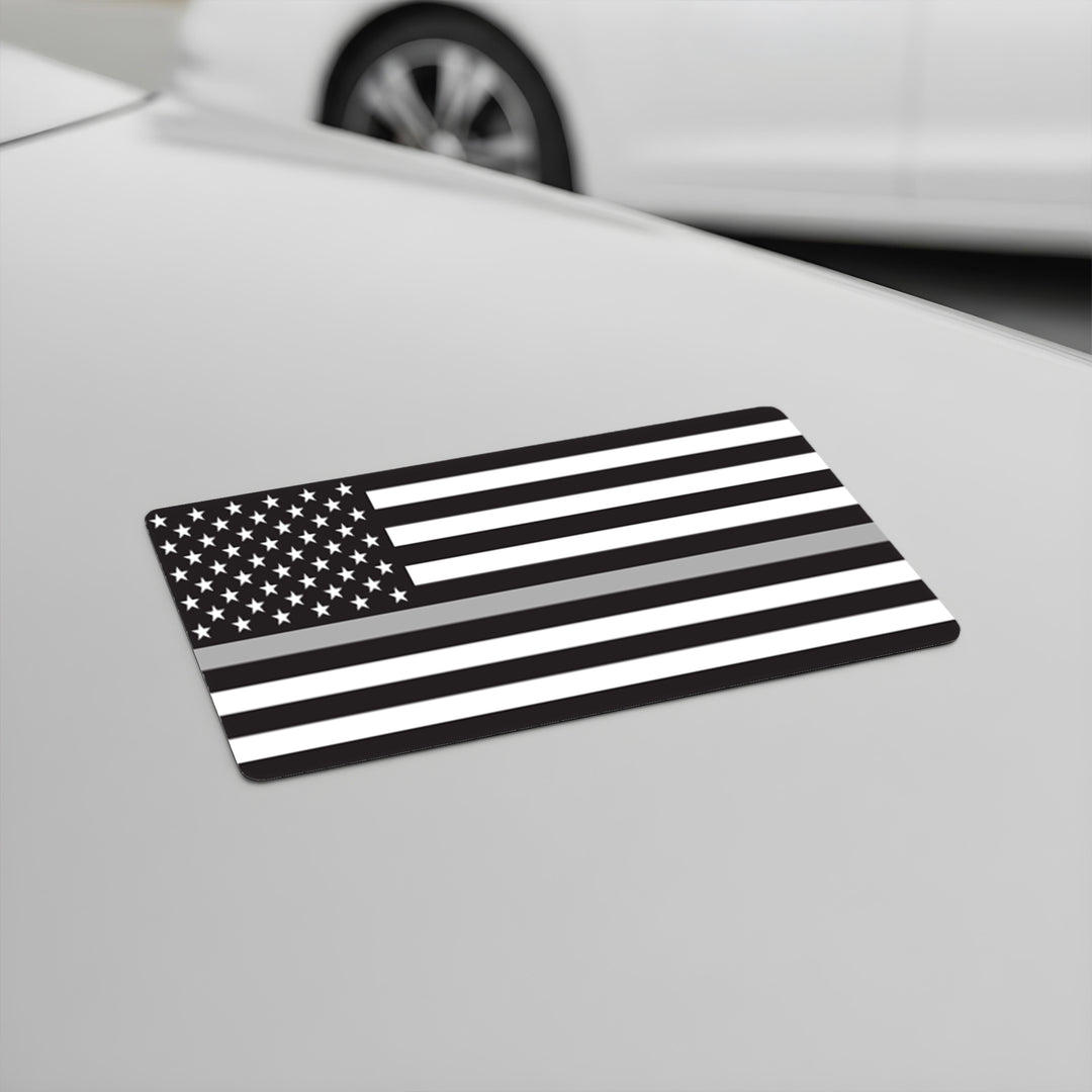 Corrections Officer Thin Line Magnet Bumper Sticker