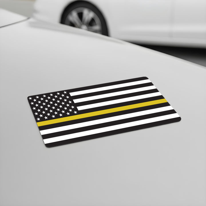 Dispatcher Thin Line Magnet Bumper Sticker