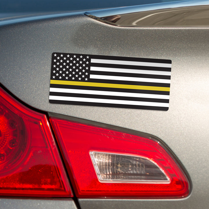 Dispatcher Thin Line Magnet Bumper Sticker