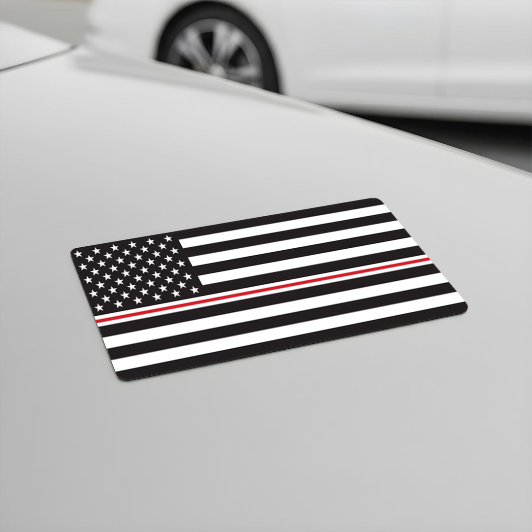 Nurse Thin Line Magnet Bumper Sticker