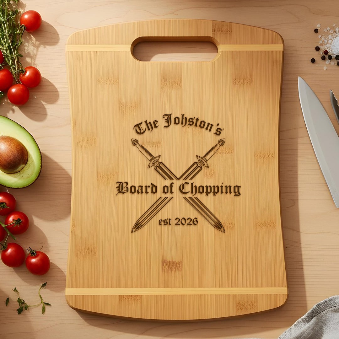 DnD Board of Chopping Bamboo Cutting Board