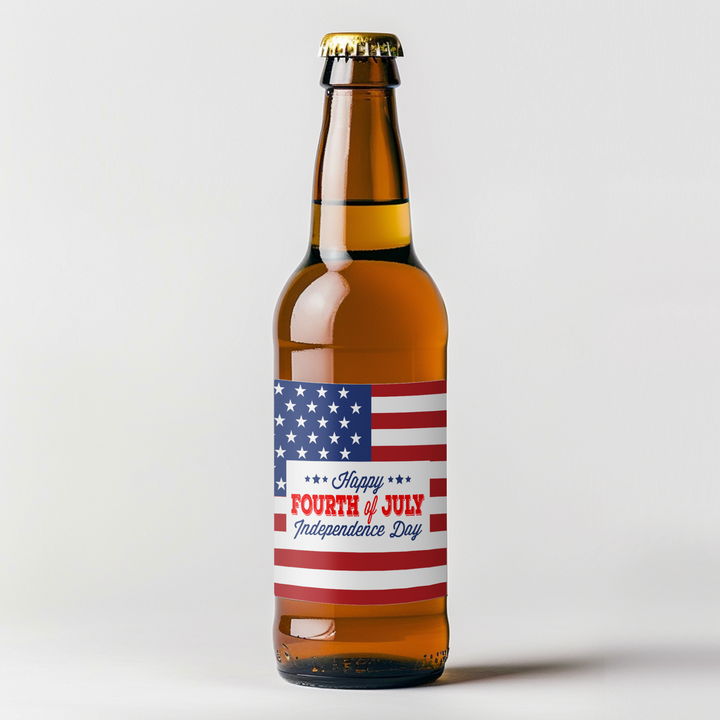 Flag Beer Label