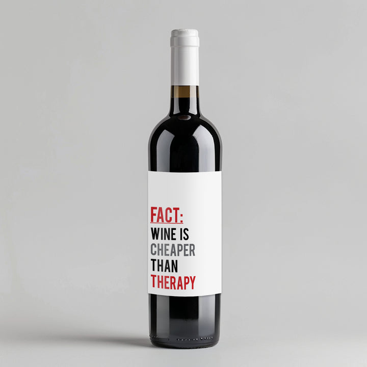 Therapy Wine Label