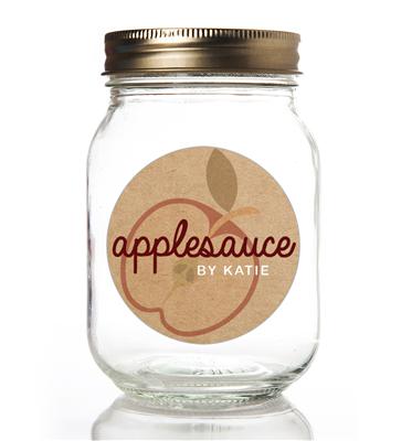 Applesauce Canning Labels