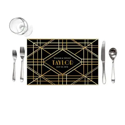 Art Deco Placemats