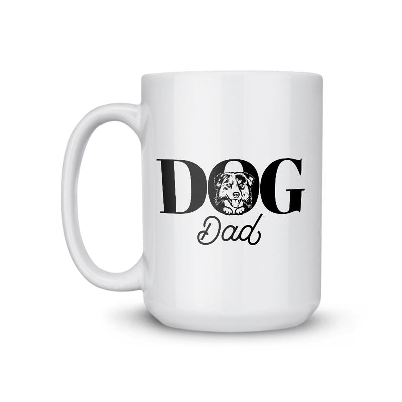 Australian Shepherd Dad Dog Coffee Mug