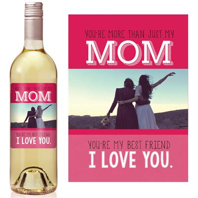 BFF Mothers Day Wine Label
