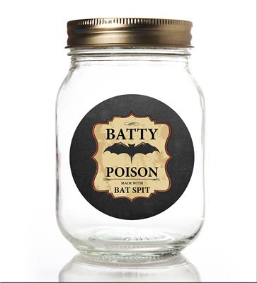 Batty Canning Label