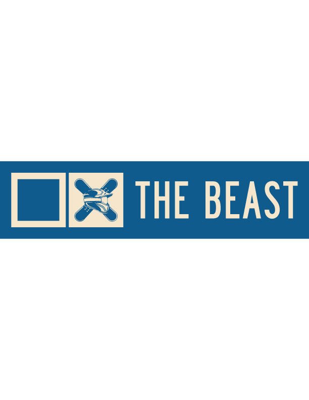 The Beast Ski Trail Metal Sign