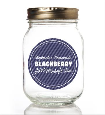 Blackberry Jam Canning Labels