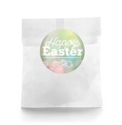 Bokeh Easter Favor Labels