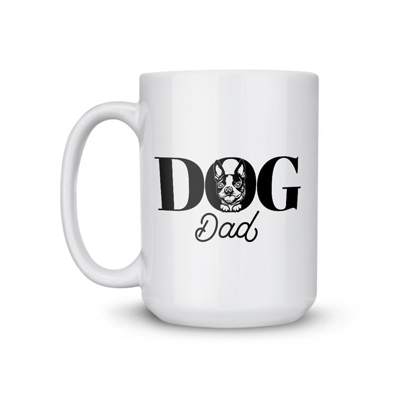Boston Terrier Dad Dog Coffee Mug